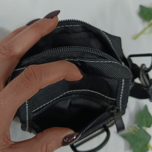 Small black crossbody shoulder bag like new