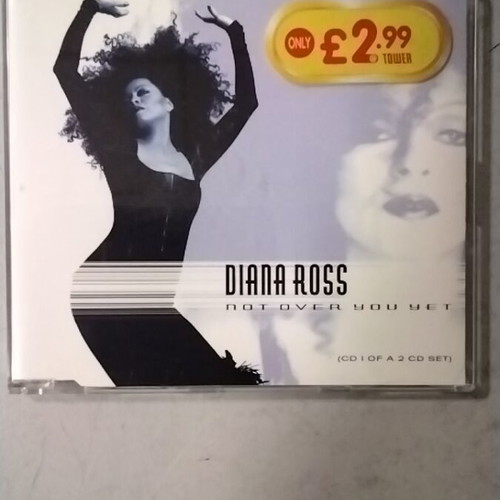 Diana Ross Not Over You Yet CD single like new, R&B / Soul