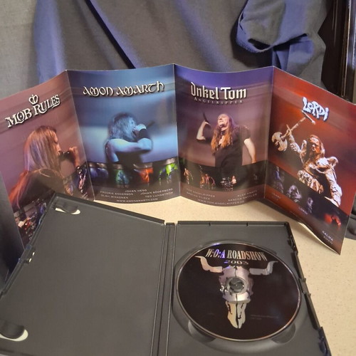 W.O.A Roadshow 2003 live DVD, metal bands