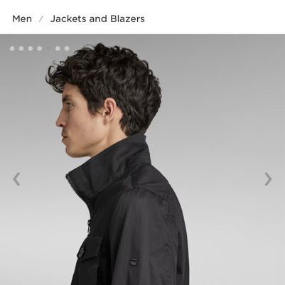 G-Star RAW Type C Utility Overshirt Jacket new, black, men's M