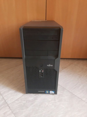 Fujitsu Esprimo p2550 desktop computer used for office tasks