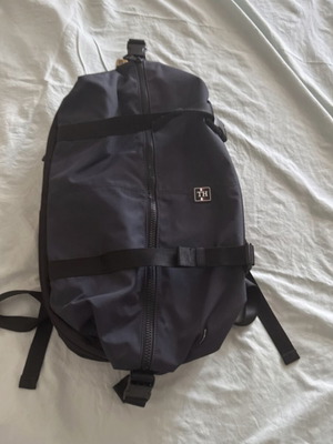 Tommy Hilfiger navy blue waterproof backpack with laptop compartment