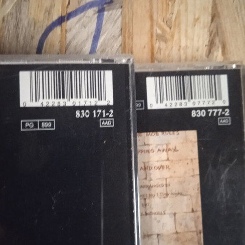 Black Sabbath CDs Heaven and Hell + Mob Rules, early Vertigo editions