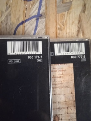 Black Sabbath CDs Heaven and Hell + Mob Rules, early Vertigo editions