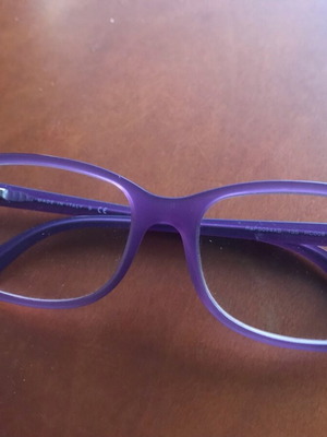 Ralph Lauren eyeglasses like new, purple frame