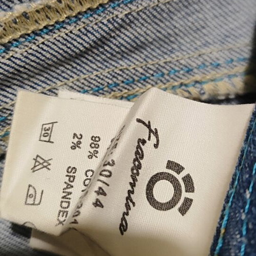 Fracomina low-rise women's jeans, size 30/44, blue
