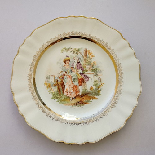 J&G Meakin England porcelain plate used, English