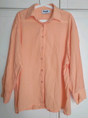 VCAY summer shirt like new, orange, one size