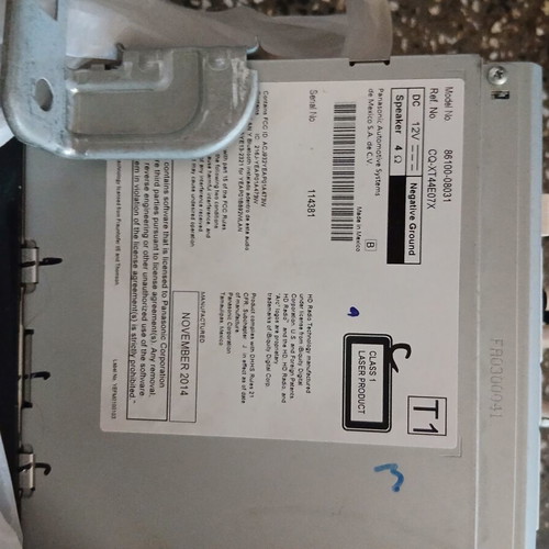 Car multimedia restored, good condition