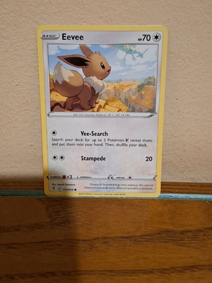 Pokemon Card Eevee σαν καινούργιο