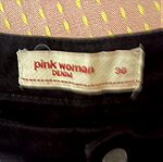  Black jeans  Pink Woman 36
