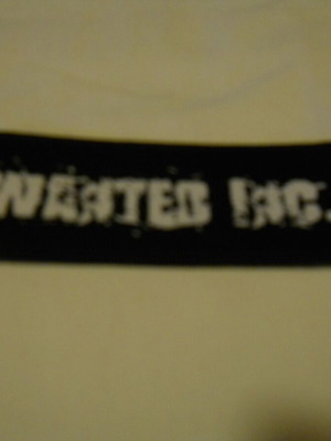 Wasted Inc. woven patch new, thrash metal, Germany