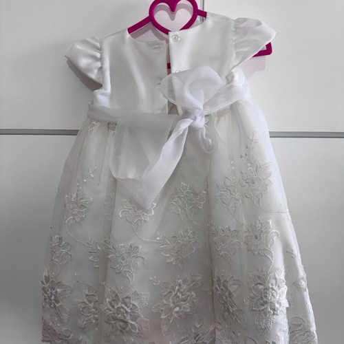Baptism dress like new 24 months with new bib and socks