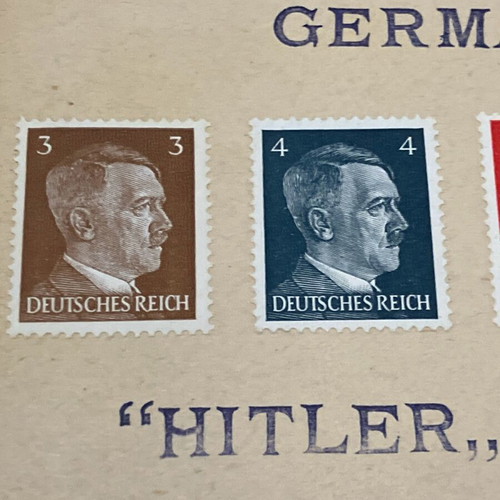 Hitler stamps like new