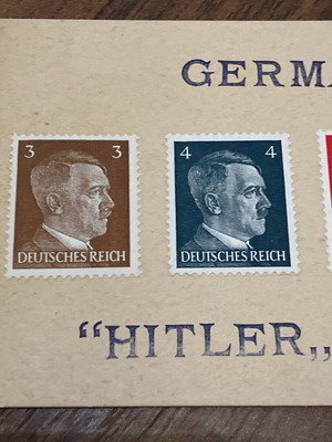 Hitler stamps like new