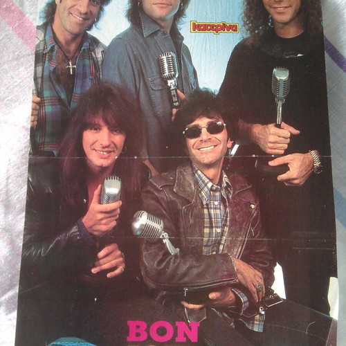 Melrose Place (Andrew Shue) & Bon Jovi poster used
