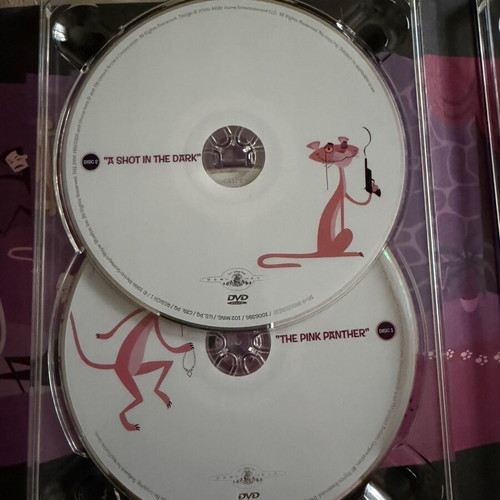 Pink Panther DVD collection 6 discs like new with English subtitles