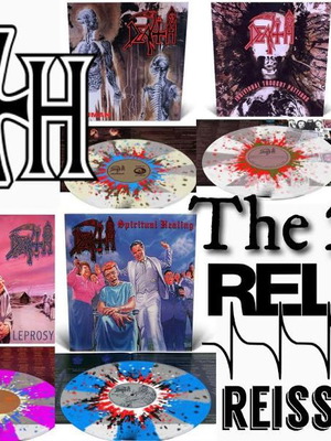 Death complete discography 7 LPs, 6 albums, new