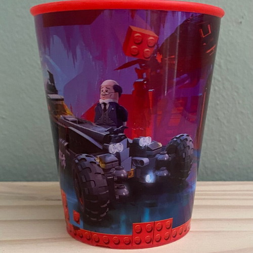 Lego Batman 2017 Plastic Cup used