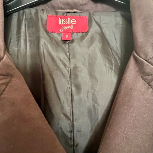 Lussile trench coat used, 100% cotton, brown, size S