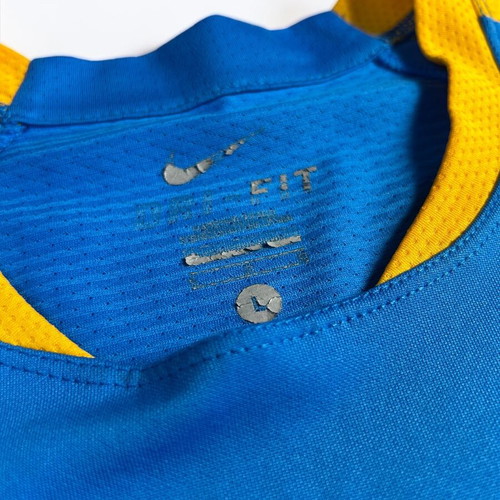 Nike FC Barcelona Vintage Y2K 2017-2018 Training T-shirt blue yellow, like new