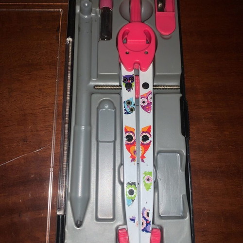 Compass set like new, missing some items