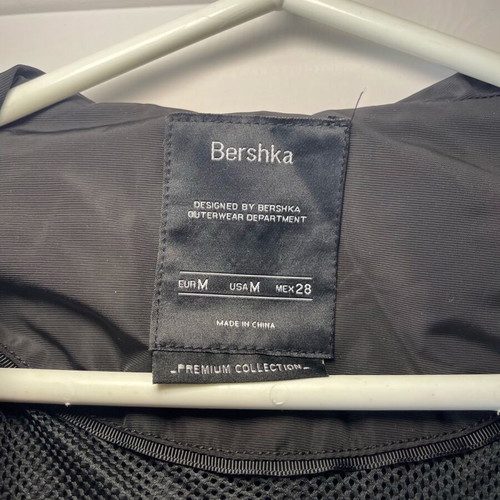 Bershka unisex jacket new black size M