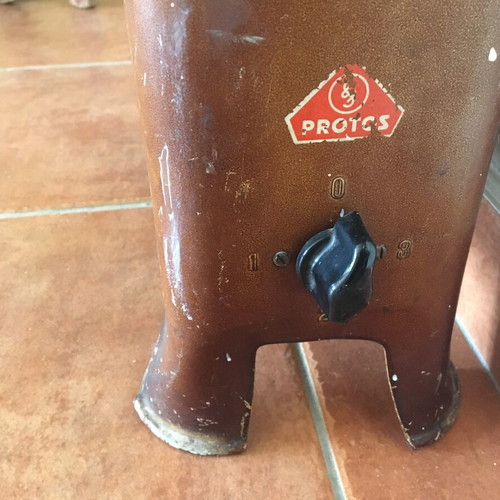 Vintage electric stove used, circa 1955, collectible