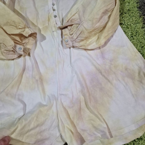 Zara Tie Dye Playsuit long sleeves size M like new