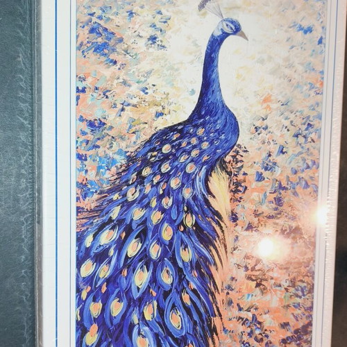 Jigsaw puzzle 1000 pieces with peacock theme new