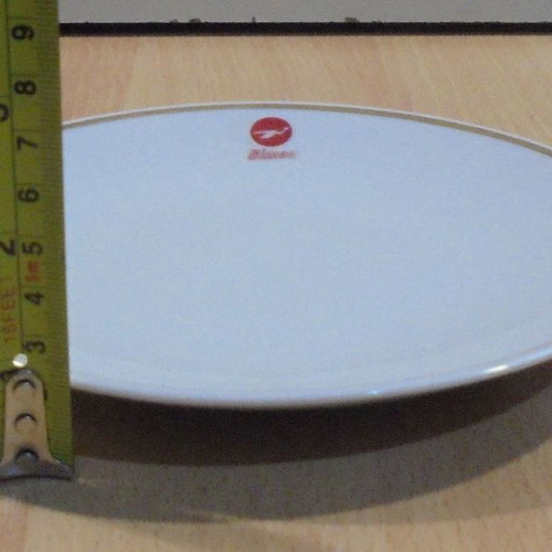 Biman Bangladesh Airlines old promotional ceramic plate used