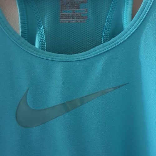 Nike Dri-FIT women's tank top size M like new, blue-green