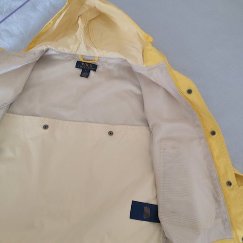 Polo Ralph Lauren Kids Waterproof Anorak Size 5 Yellow Like New