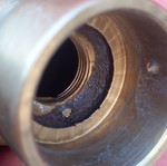 Brass finials used