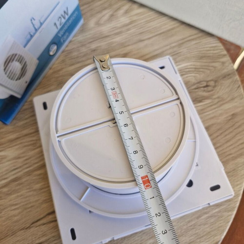 Eurolamp bathroom fan 12W new with timer