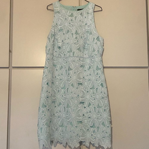 Coast cocktail dress like new, turquoise, size XL
