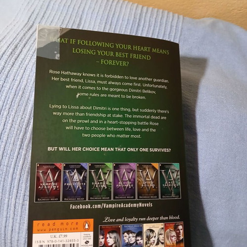 Shadow Kiss Richelle Mead like new with defect on back cover