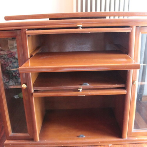 TV and Hi-Fi Cabinet used with bar