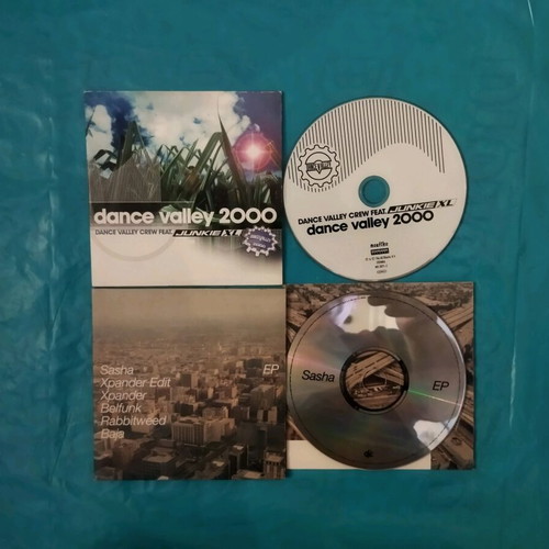 Dance Valley 2000 και Sasha EP CD σε άριστη κατάσταση, ηλεκτρονική μουσική