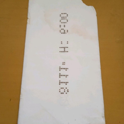Trypes ticket used, collectible, 25/6/2000