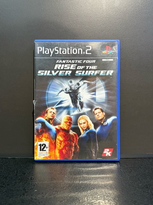 Fantastic Four Rise of the Silver Surfer PlayStation 2 game used