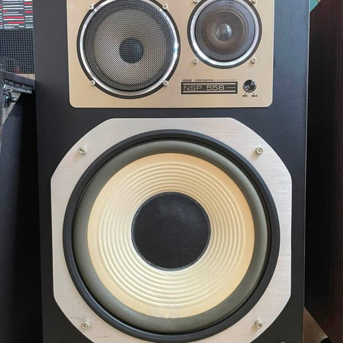 Namco NSP-558 retro speakers, closed cabinet