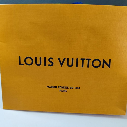 Louis Vuitton gift box, paper bag and ribbon set used