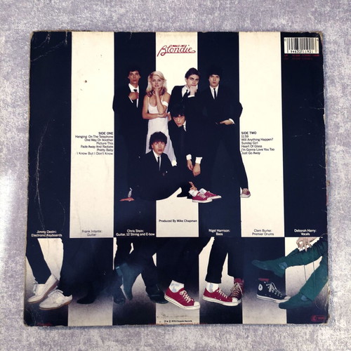 Blondie Parallel Lines 12'' Vinyl LP used, Greek pressing