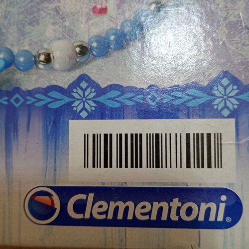 Frozen craft set used, includes beads, rhinestones, and glitter