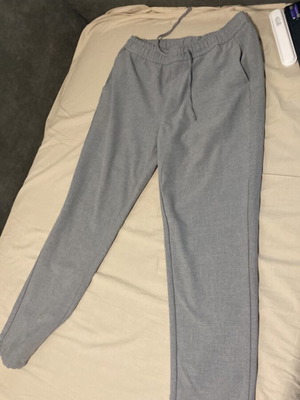 Gray pants size medium like new for casual wear