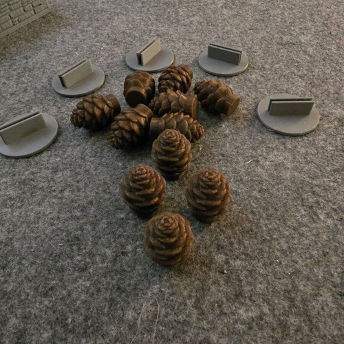 Cascadia 3d printed nature tokens and card stands new