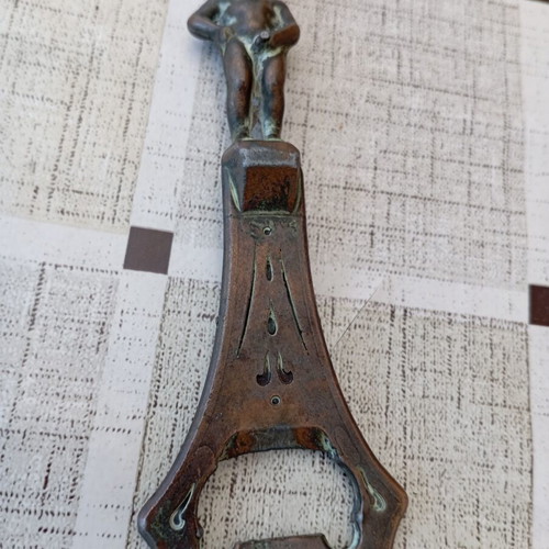 Vintage brass bottle opener 12 cm like new