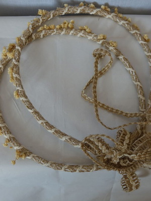 Handmade wedding crowns new boho with dried gypsophila
