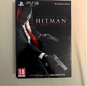 Hitman Absolusion Professional Edition Ps3